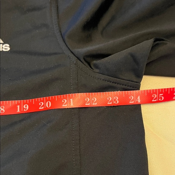 Adidas Men's Black Windbreaker with White stripes size XL - Picture 8 of 11